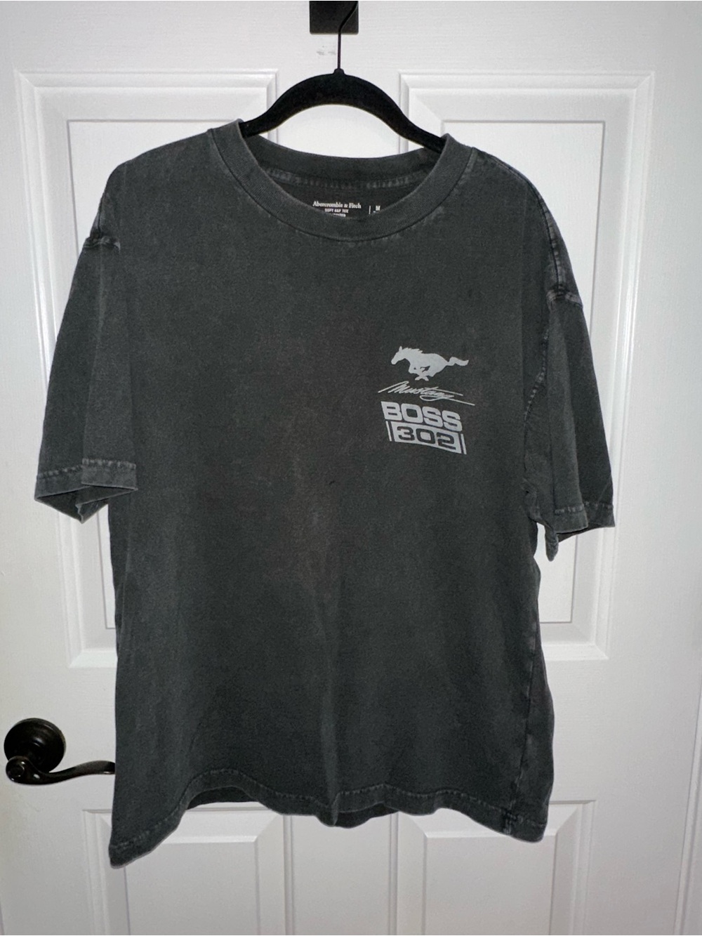 A&F Black Mustang Boss 302 Graphic Tee